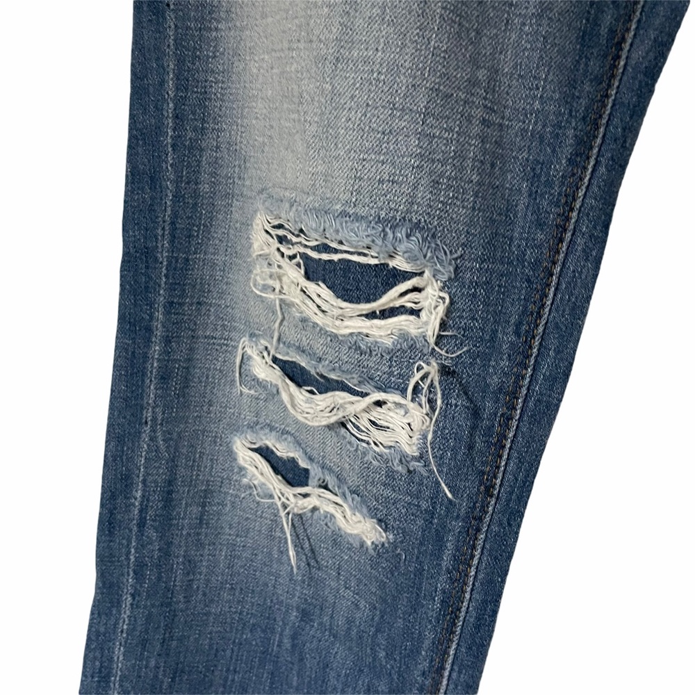 Hudson Leigh Boyfriend Distressed Jeans 25 0 - Picture 3 of 11